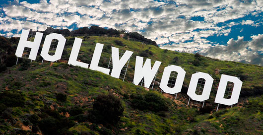 Hollywood letrero cartel Los Angeles cine